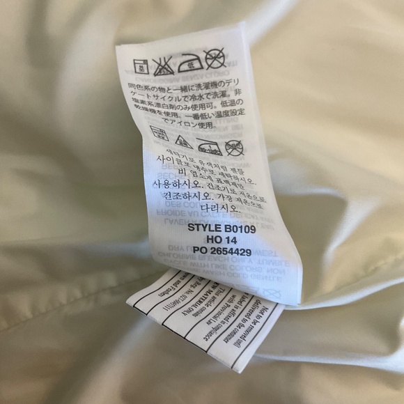 J. CREW Women's Vest Puffer Cream Puffer Quilted Gold Zipper XS - Picture 6 of 16